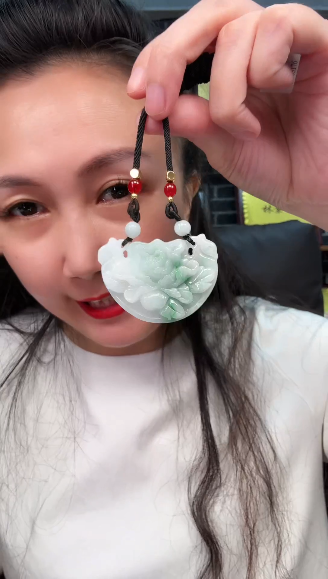 颈饰未镶嵌翡翠牌子
