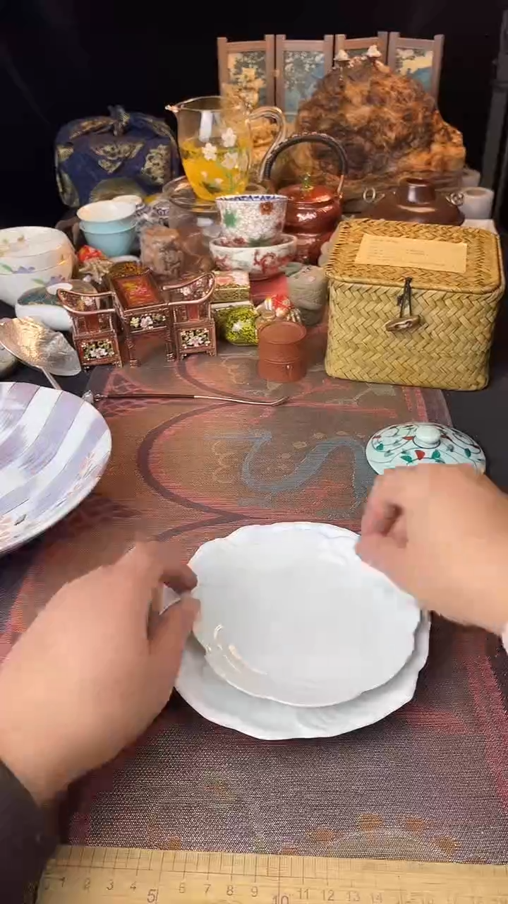 瓷片云**心散瓷默认微瑕，看清尺寸品相再拍