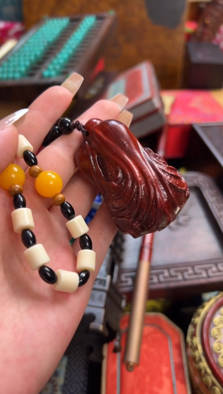 檀香紫檀（小叶紫檀）--------瓷---------白菜