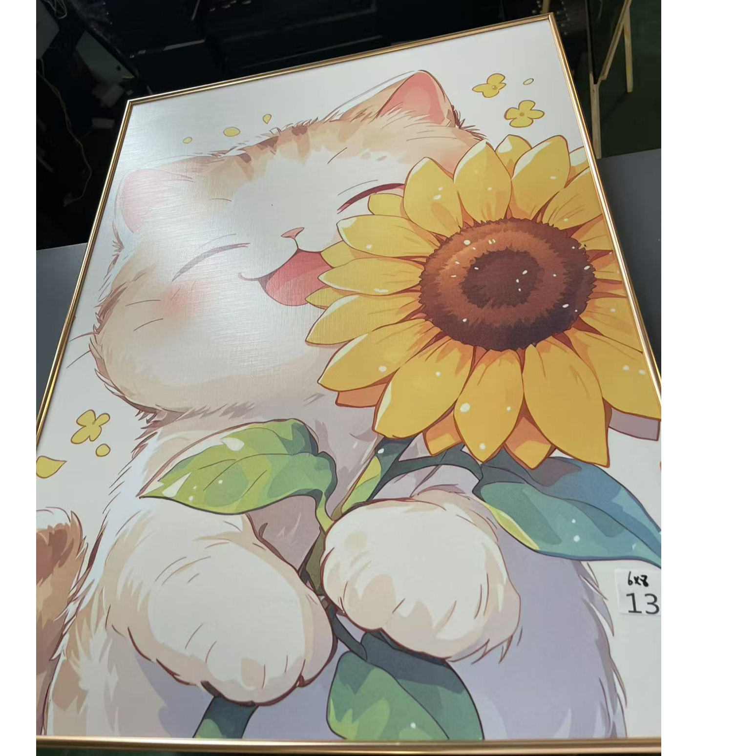 130--猫猫装饰画