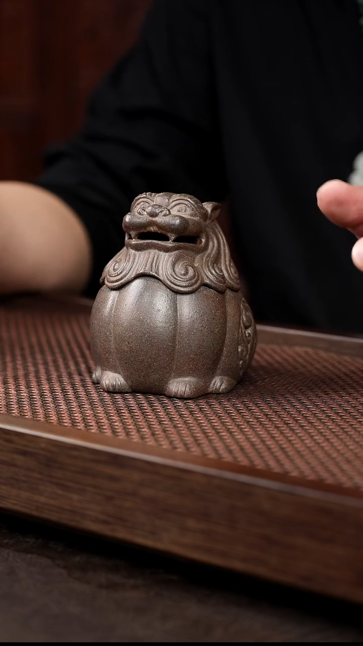 茶壶紫砂岩中泥香炉