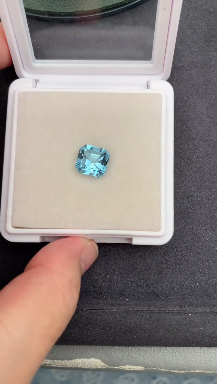 裸石海蓝宝石4.6ct海蓝宝  BH  定制