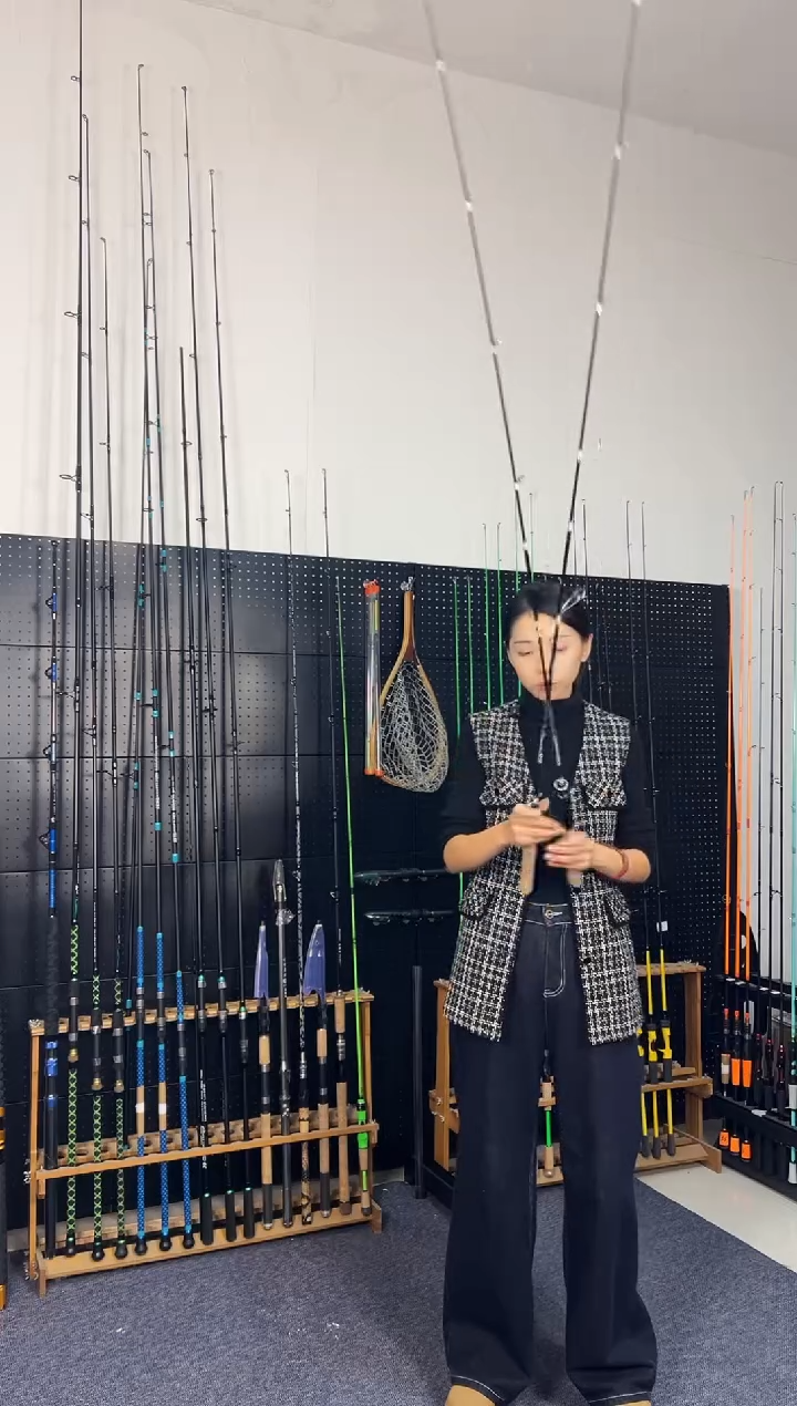 1.8m以下碳素银河1.68米枪柄（瑕疵尾货竿，没有售后，介意勿拍）