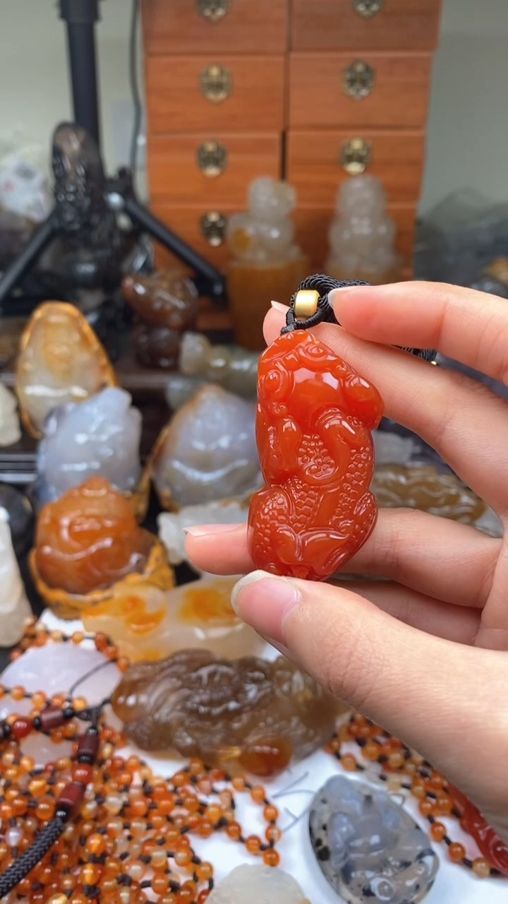 【闪购商品】玛瑙/玉髓颈饰未镶嵌AA