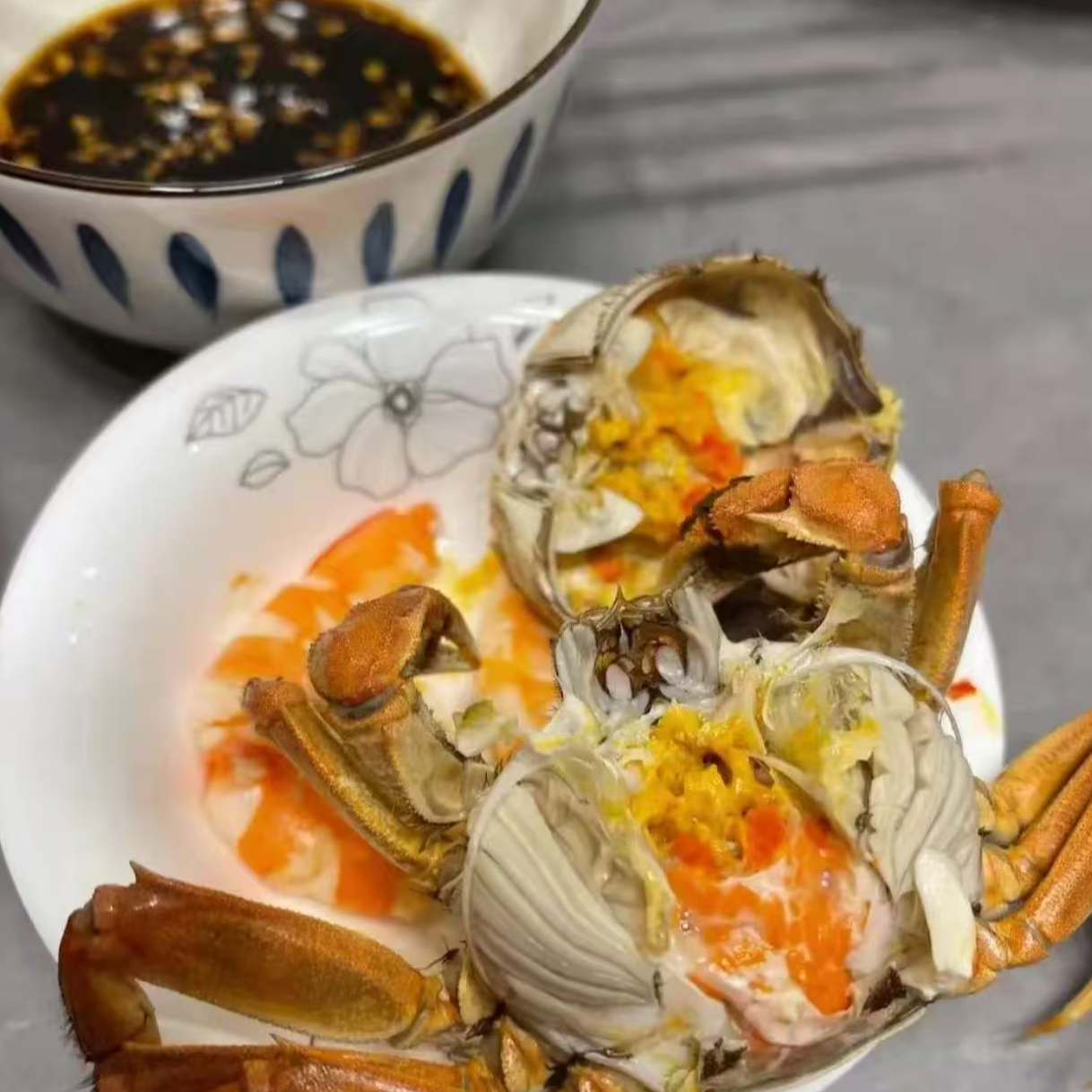 【尝鲜福利8只2两左右】润沣臻品淡水大闸蟹【2.2-1.8两】【公母混装各4只】