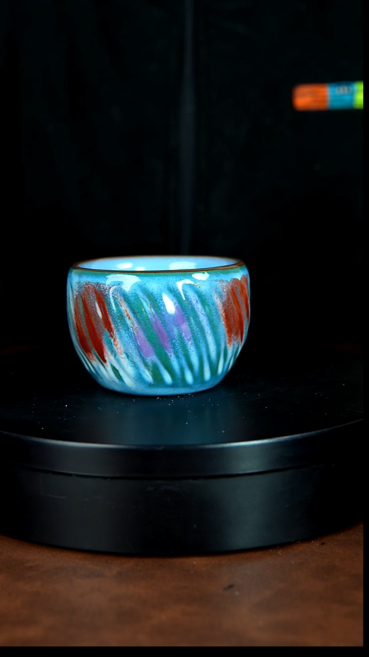 650号/禹州神垕特产】原矿原产地钧瓷茶具