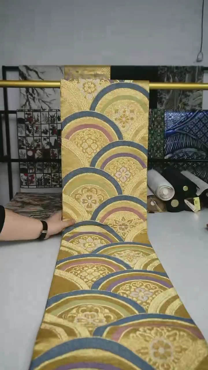 【闪购商品】织绣织锦18六通青海波纹