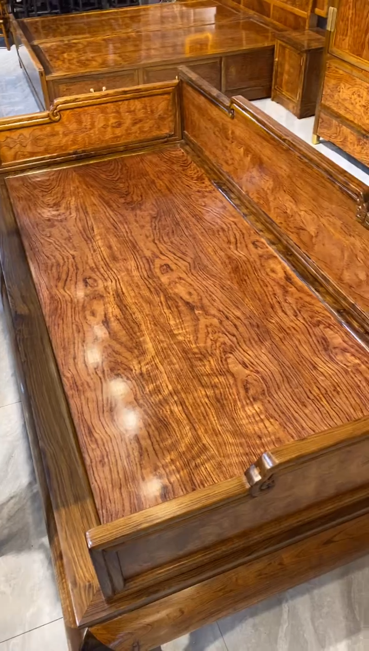 花梨木类用****5海南黄花梨罗汉床