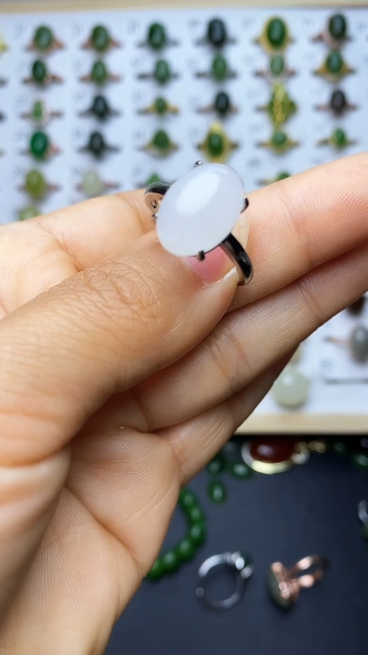 【闪购商品】和田玉戒指未镶嵌1