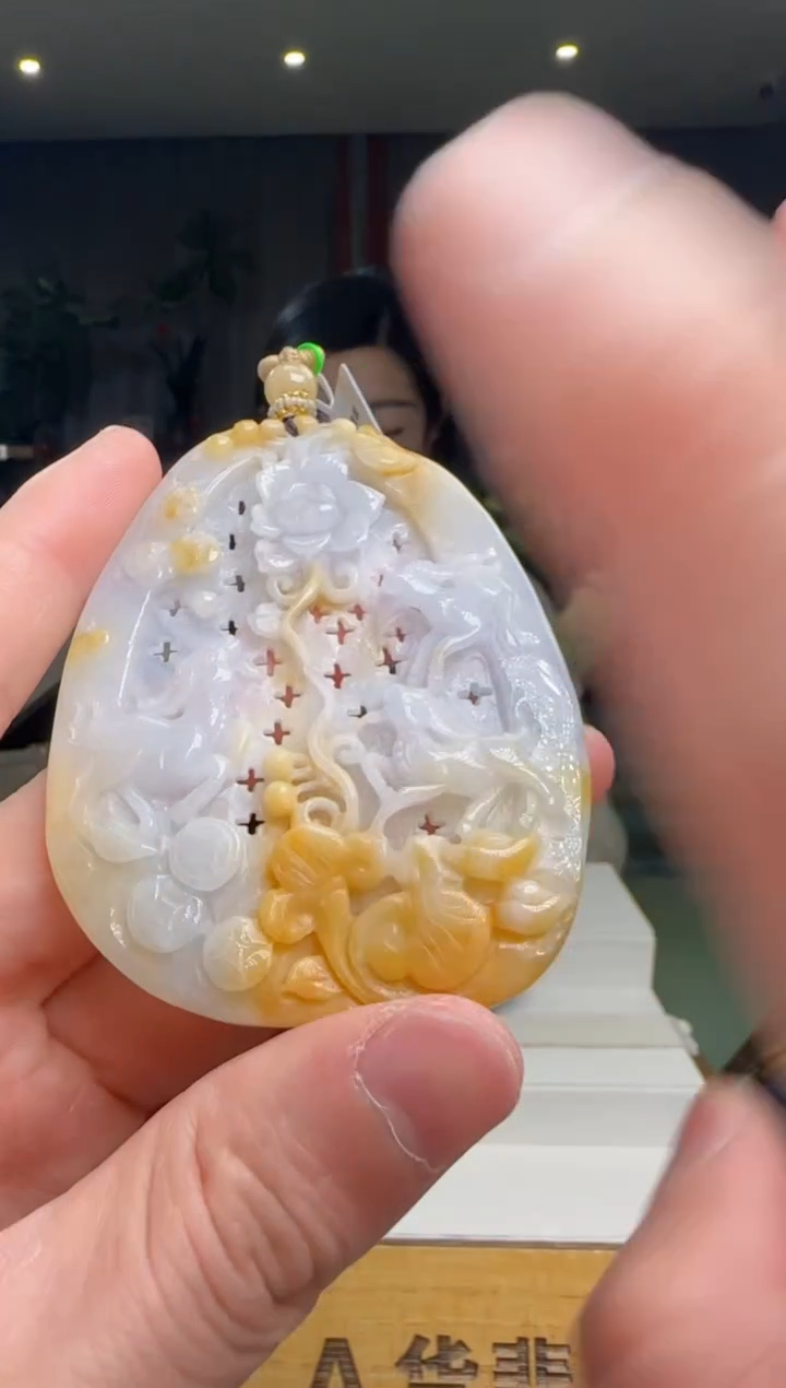 【闪购商品】翡翠颈饰未镶嵌DY@@60B7J14439