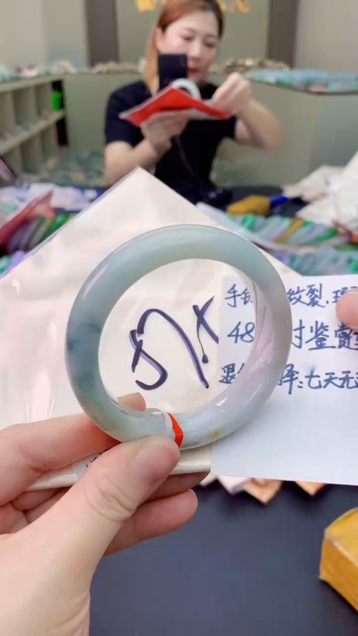 【闪购商品】翡翠未镶嵌手镯0783588913