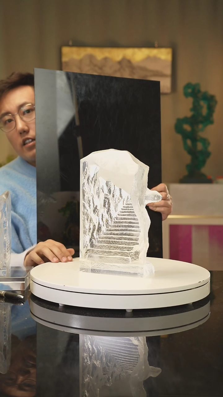 【闪购商品】雅致水晶琉璃 摆件 花器 果盘 茶酒具