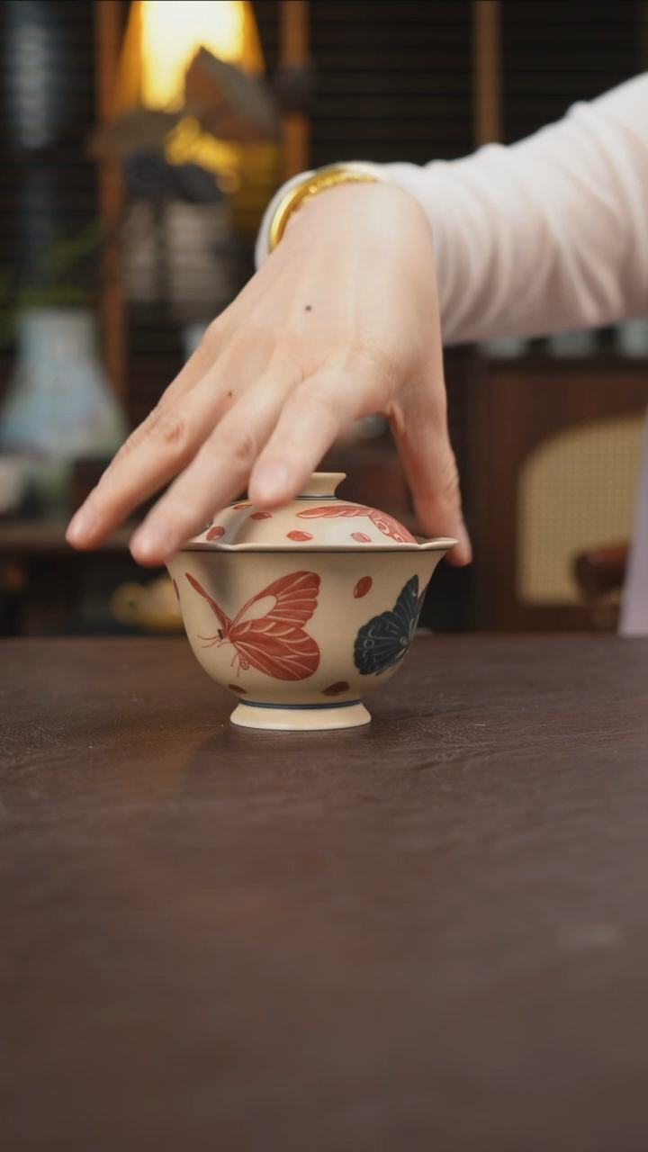 杯景德镇陶瓷杯碗柴烧多人YC77