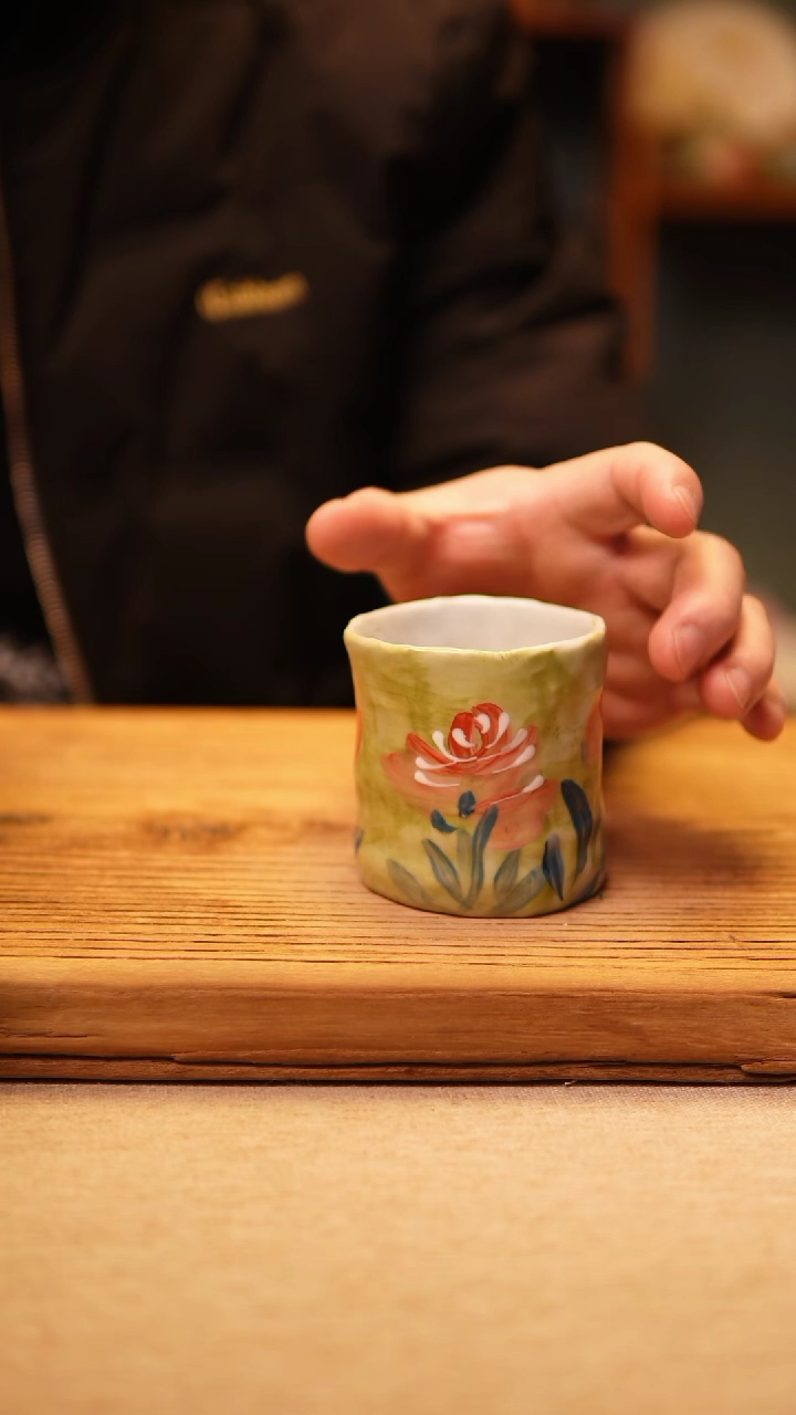 【闪购商品】@@陶园瓷舍@@纯手工手绘@高温釉下彩