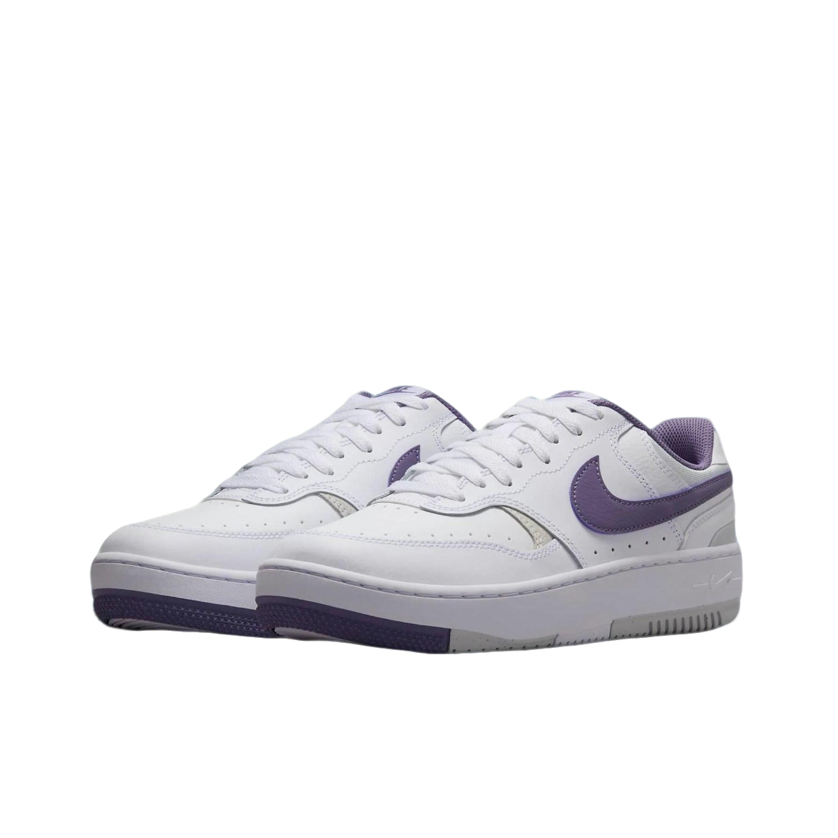 NIKE/耐克官方新款女子白紫GAMMAFORCE潮流流光风板鞋-HF4987-100
