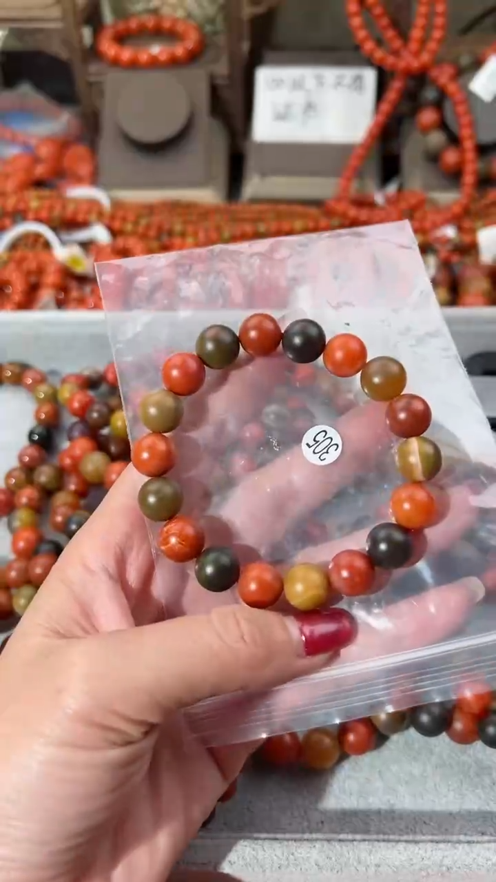 【闪购商品】南红玛瑙手串未镶嵌11