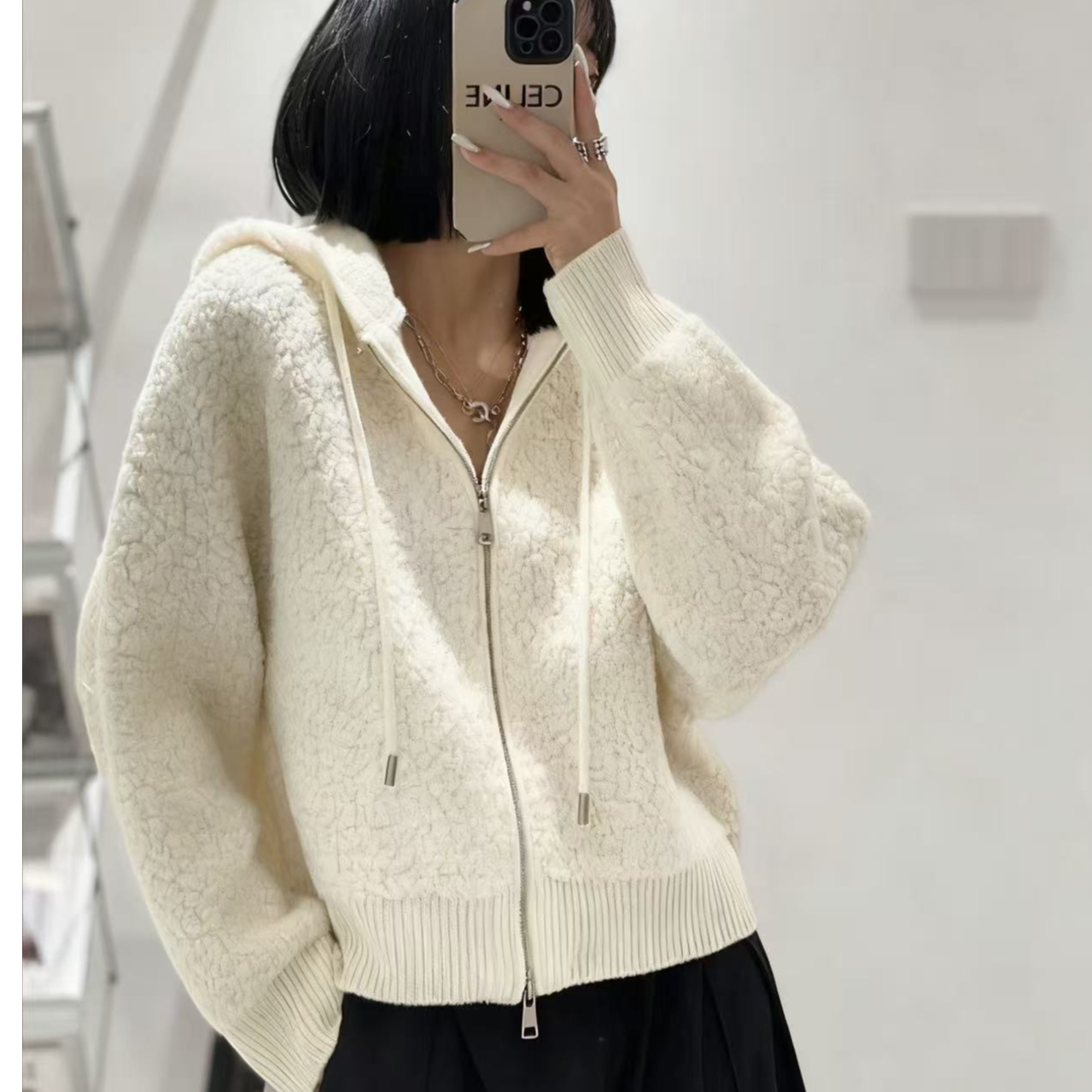 厚款法式潮牌女装颗粒针织衫时尚女士秋冬网红女装毛衣ZYXF833