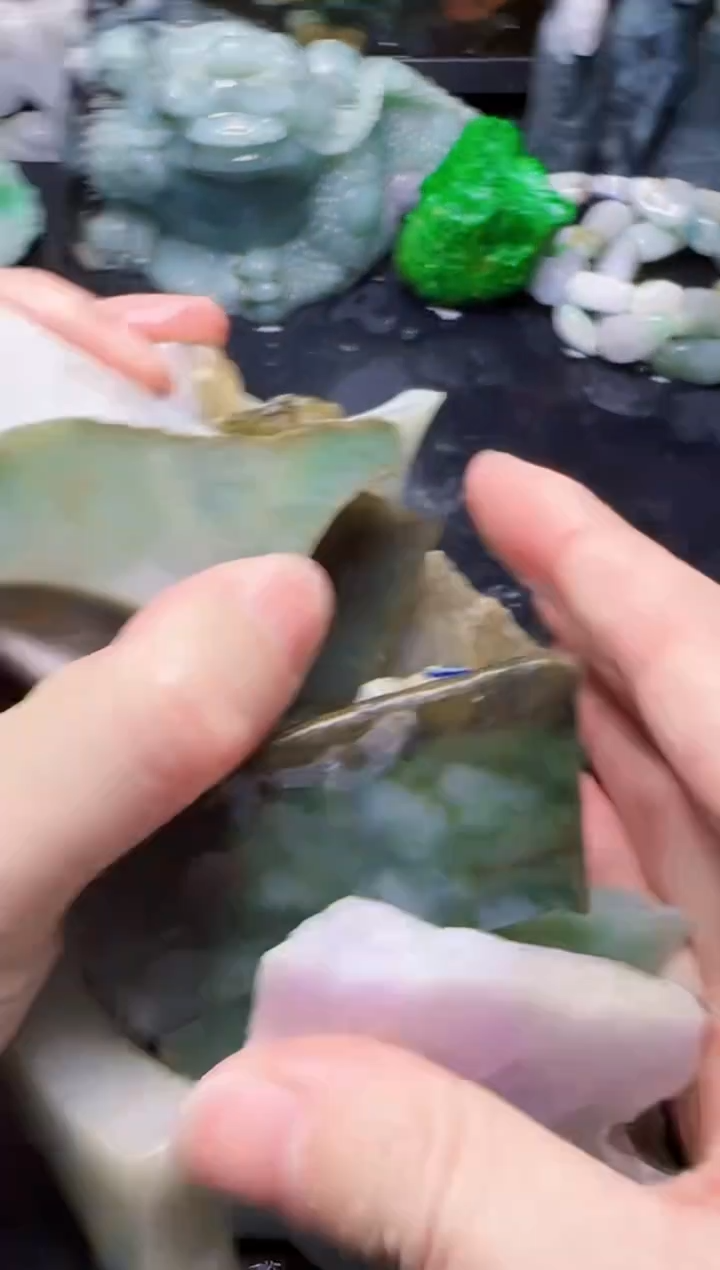 颈饰未镶嵌翡翠鸣*103