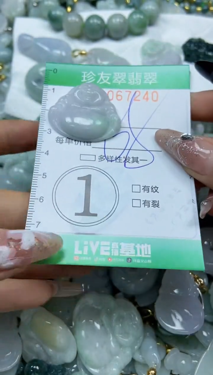 【闪购商品】翡翠颈饰未镶嵌闪购商品0067240