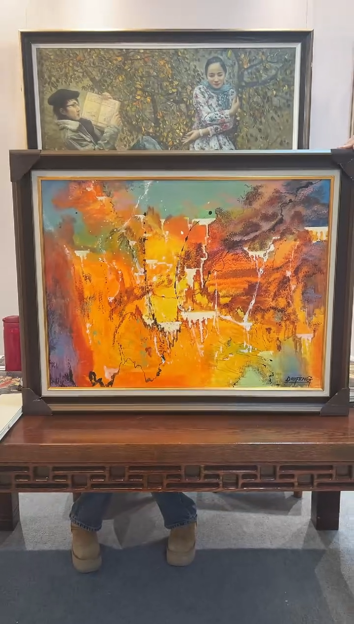 油画DLF 精品油画作品-60*80