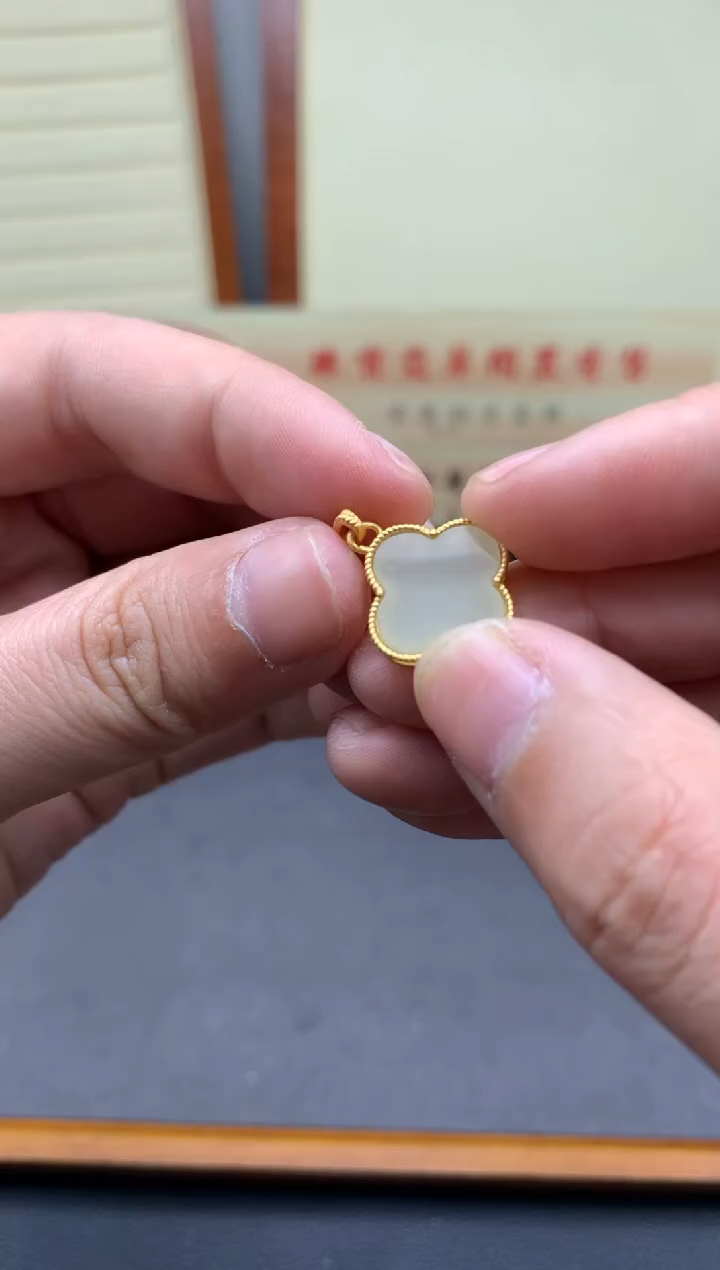 【闪购商品】和田玉颈饰银S925镶嵌///////