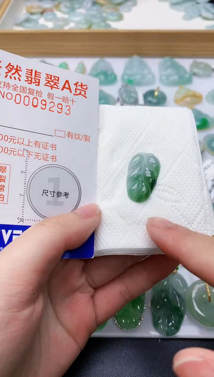 颈饰未镶嵌翡翠天然A货