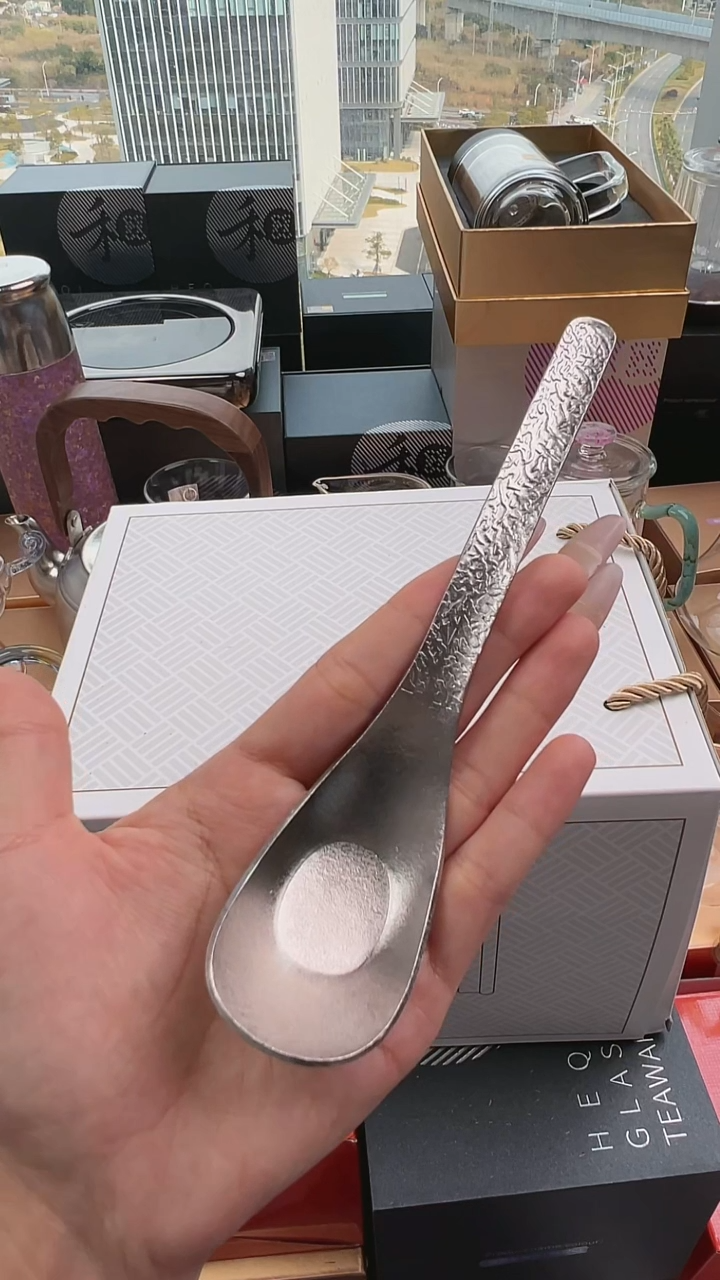 @@器态元宝钛勺    