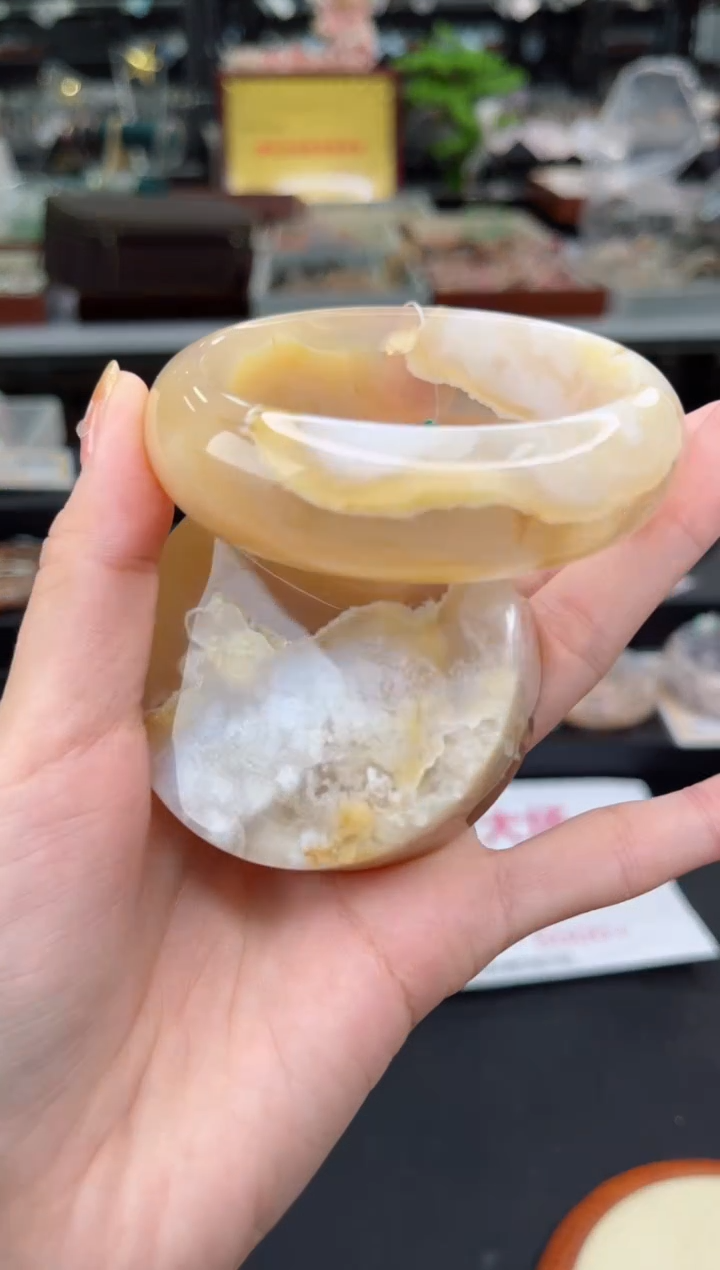 【闪购商品】石英质玉手镯未镶嵌60圈口（赠品镯心）3681216