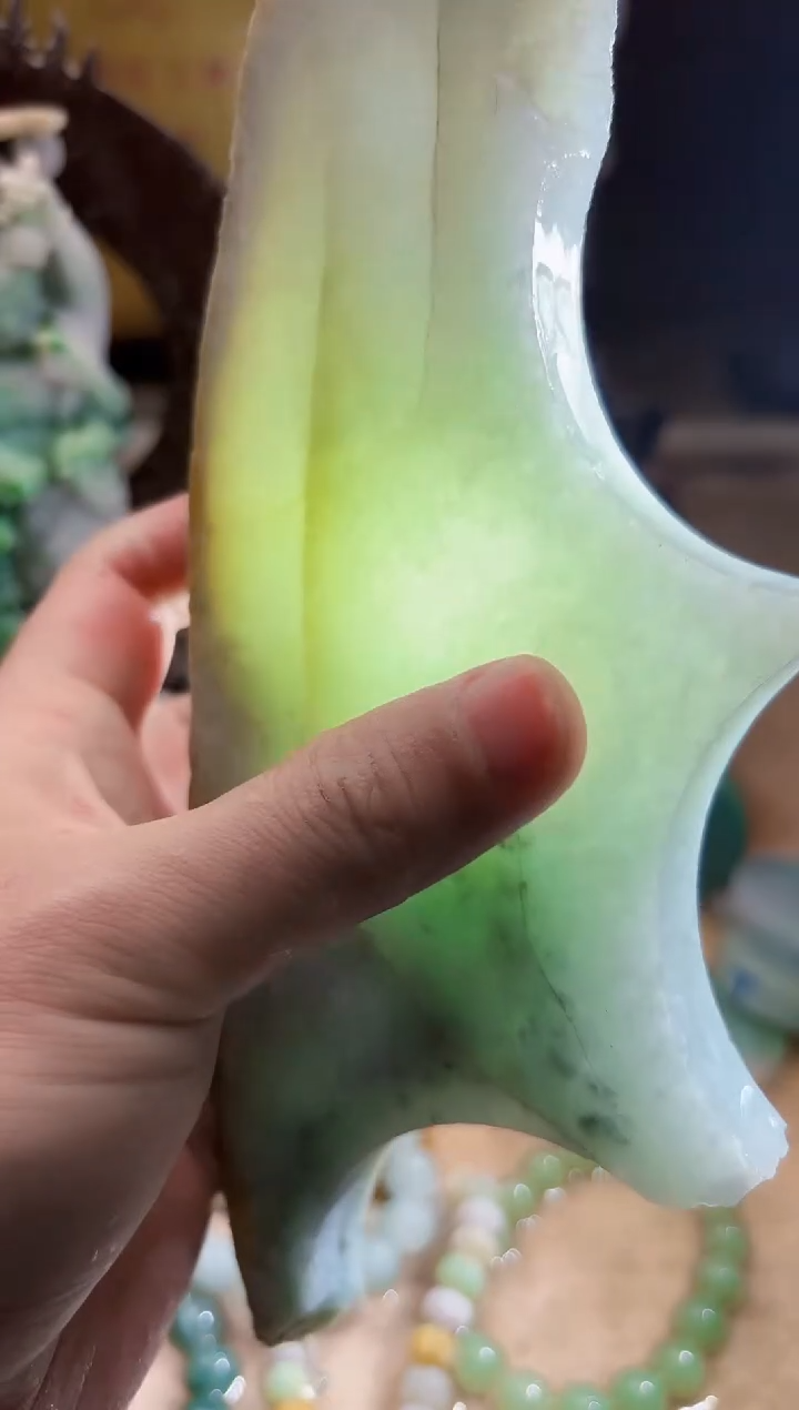 未镶嵌挂件翡翠A货张麦8437