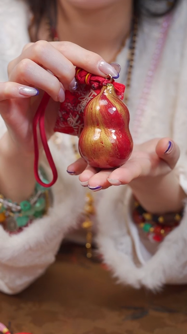 512漆艺工艺小葫芦29.9