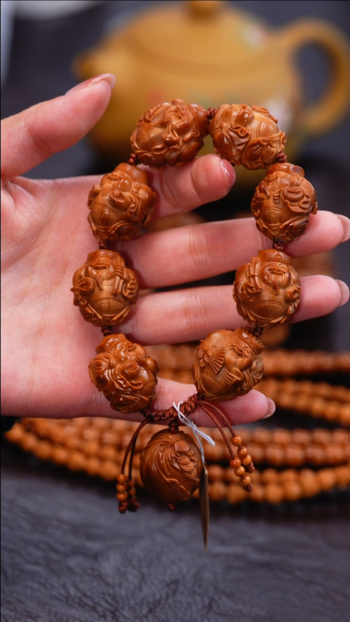 手串/手链橄榄核渡*财神