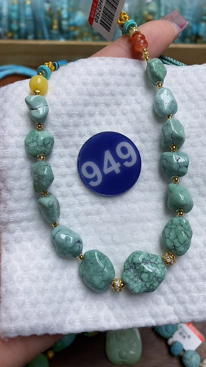 【闪购商品】绿松石项链未镶嵌949