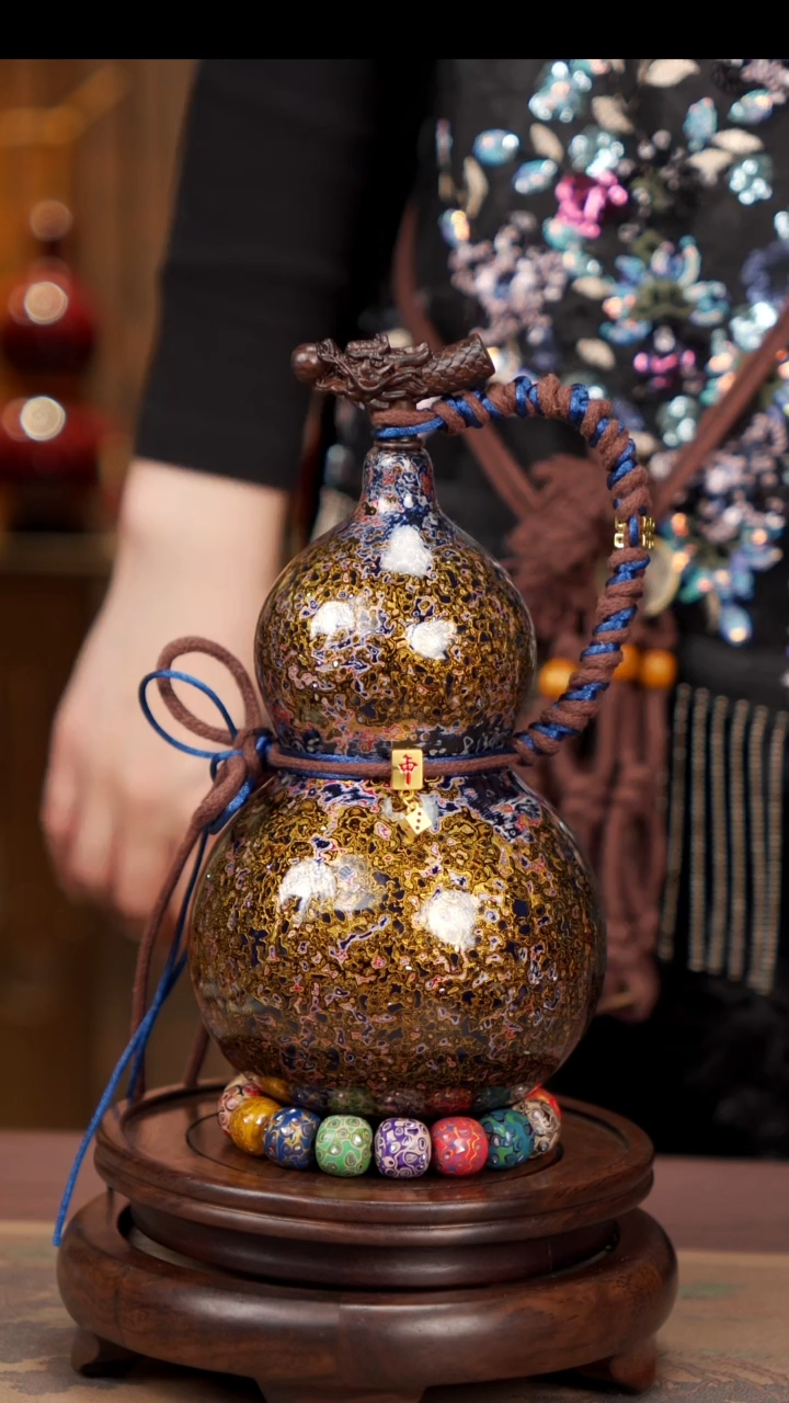 【闪购商品】60易林高端工艺大漆酒葫芦518