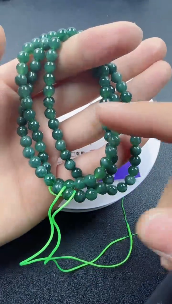 【闪购商品】翡翠颈饰未镶嵌珠链1111111