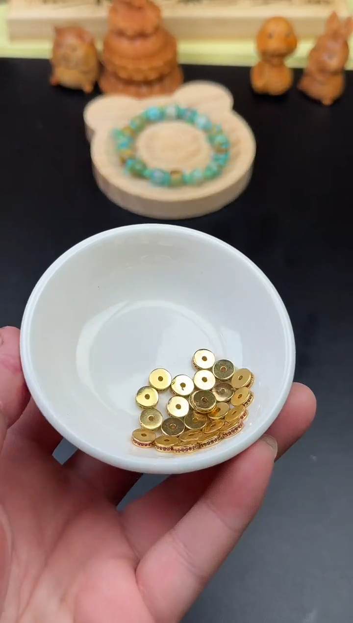 粉色隔片6.8mm一组8片