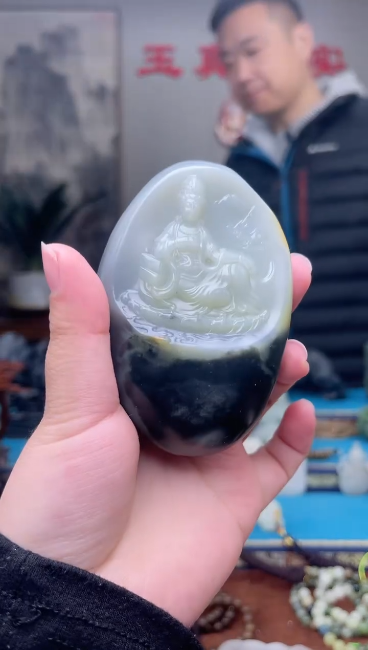 【闪购商品】和田玉未镶嵌挂件1