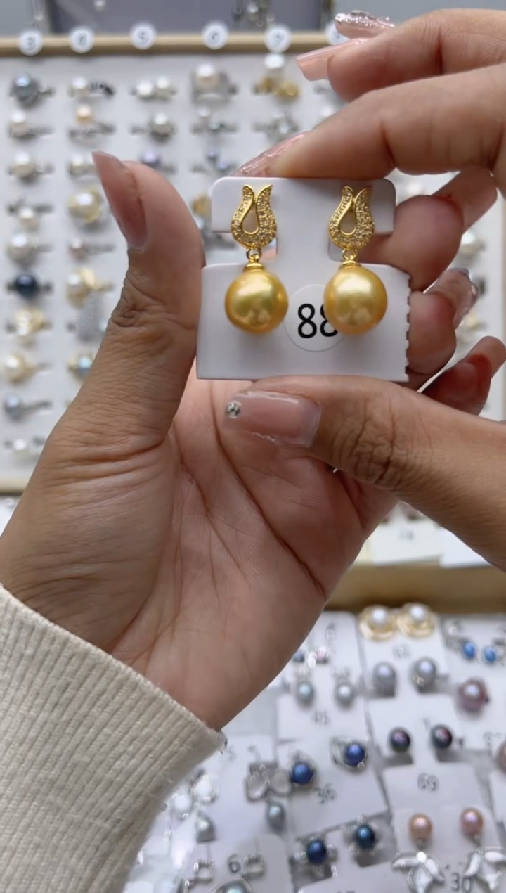 【闪购商品】淡水珍珠耳饰合金26