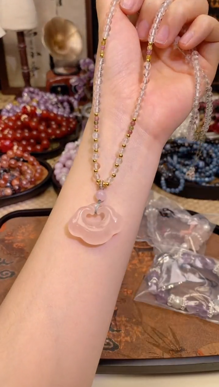 【闪购商品】水晶颈饰未镶嵌119手串