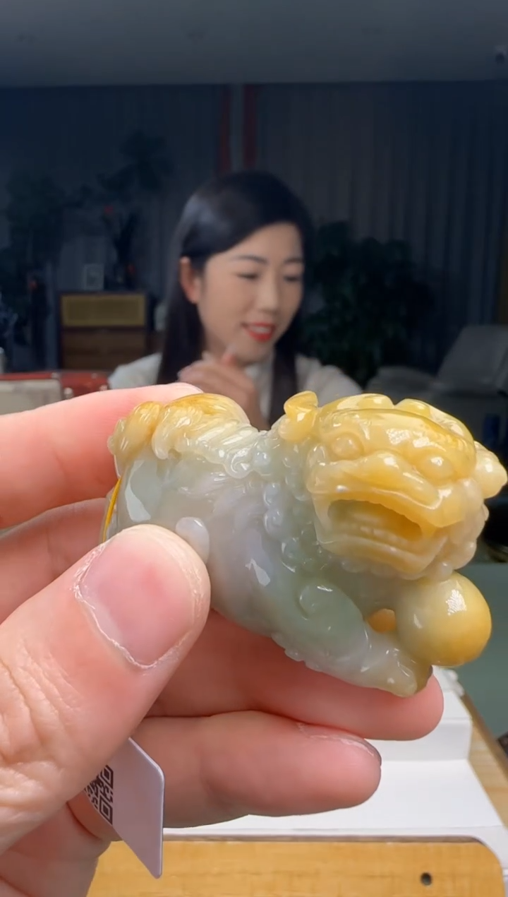 【闪购商品】翡翠摆件未镶嵌DY@@960Q3J15651