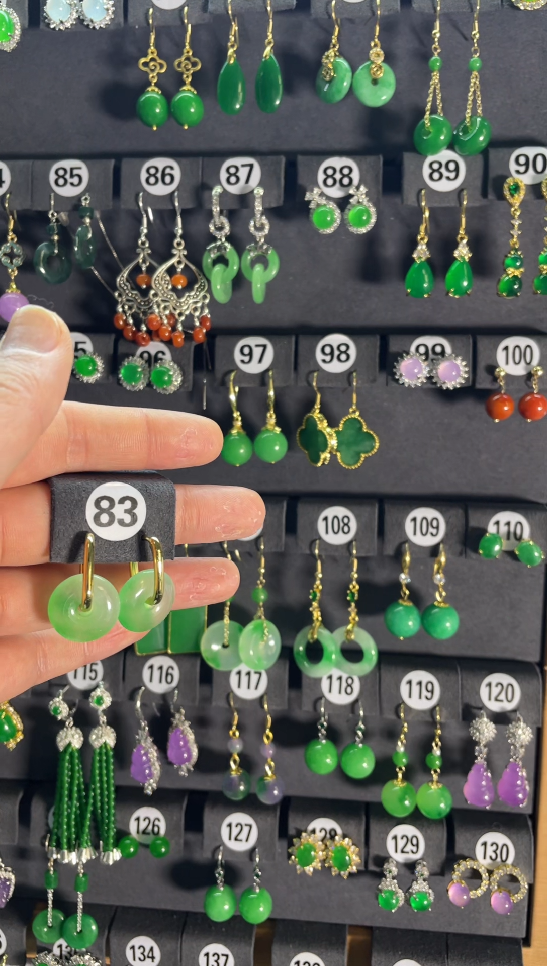 【闪购商品】翡翠颈饰银S925镶嵌83...