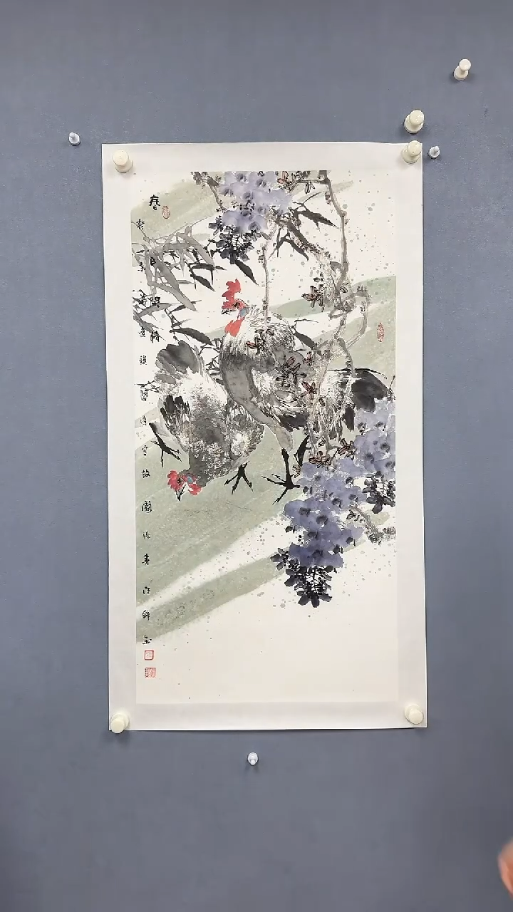 【闪购商品】纸本1王维舒老师国画作品