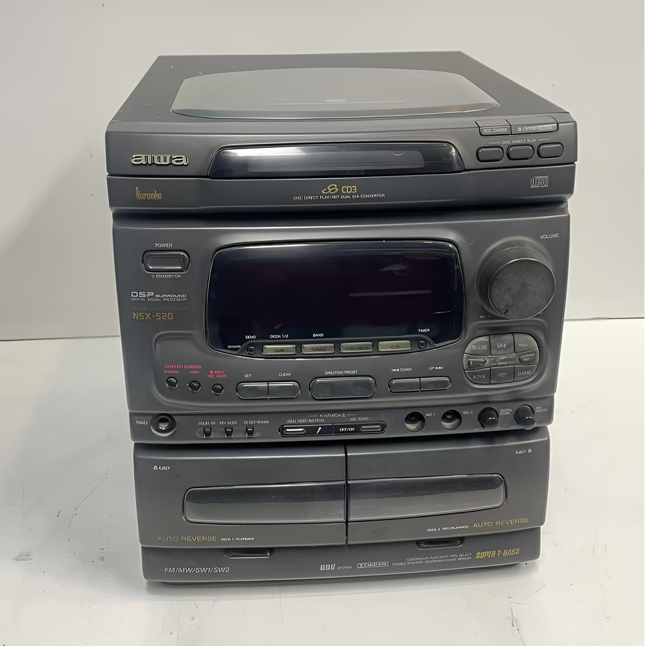 8新 aiwa/爱华 NSX-520组合主机，故障机需要打理，顺丰到付