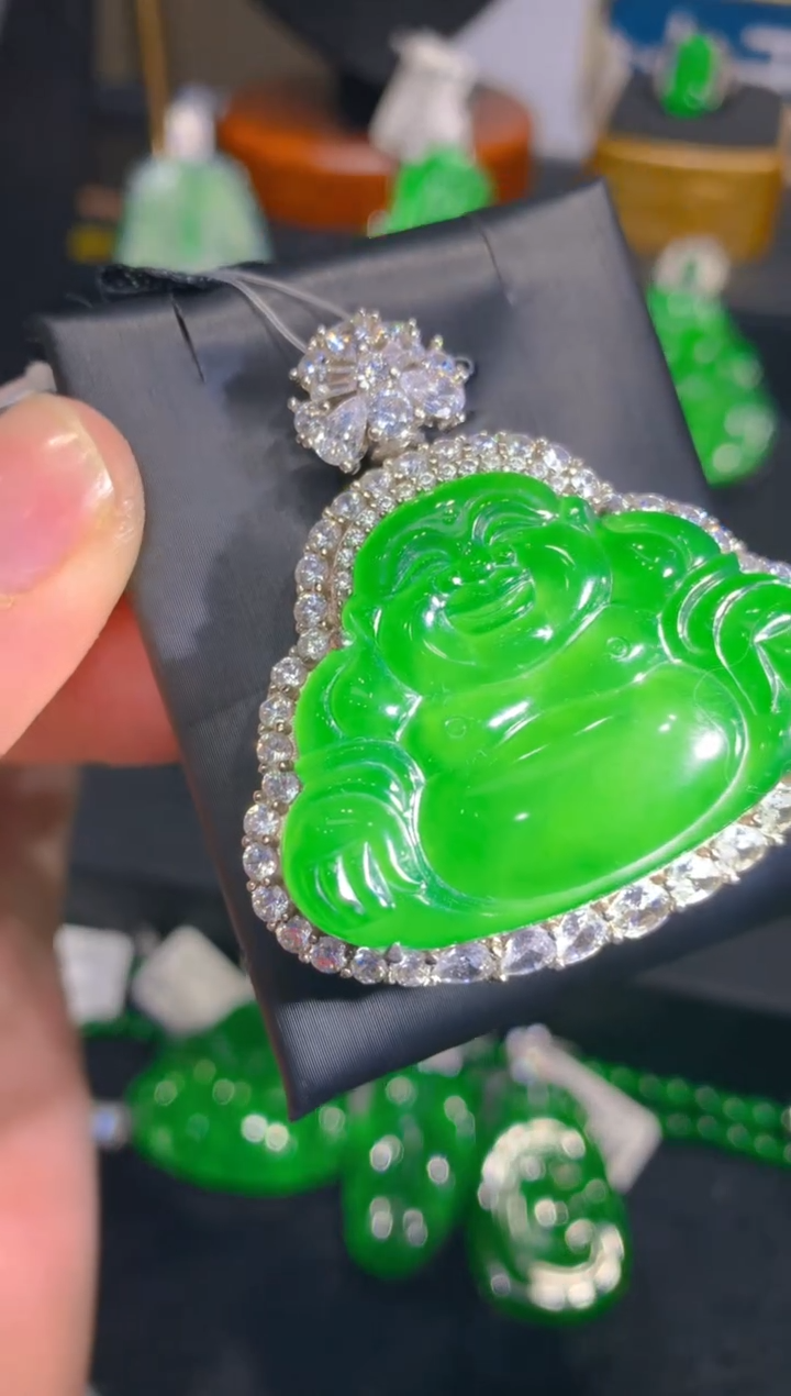 【闪购商品】翡翠颈饰银S925镶嵌11一季