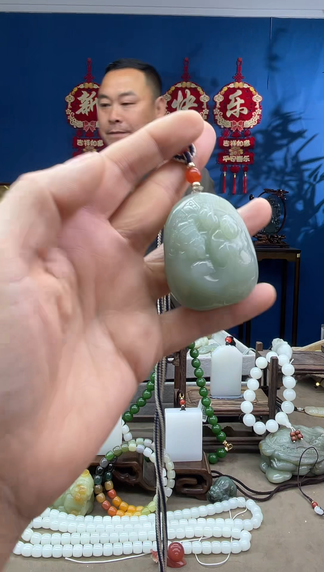 【闪购商品】和田玉颈饰未镶嵌1