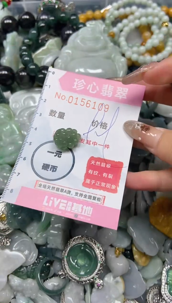 【闪购商品】翡翠颈饰未镶嵌闪购0156109