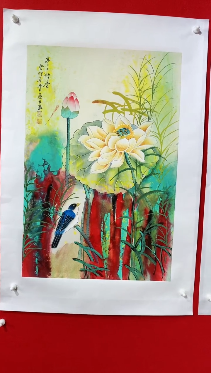 【闪购商品】国画lqy3094杰李庆友老师