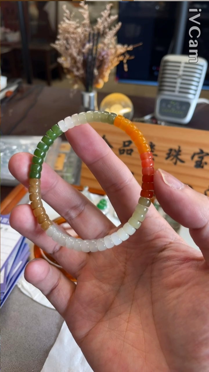 未镶嵌串定制和田玉2599号