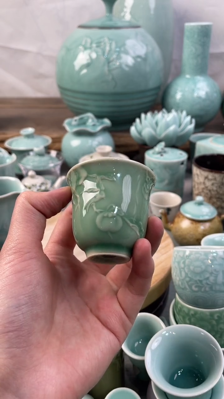 【闪购商品】福利款 慧仙青瓷 瓷器 主人杯