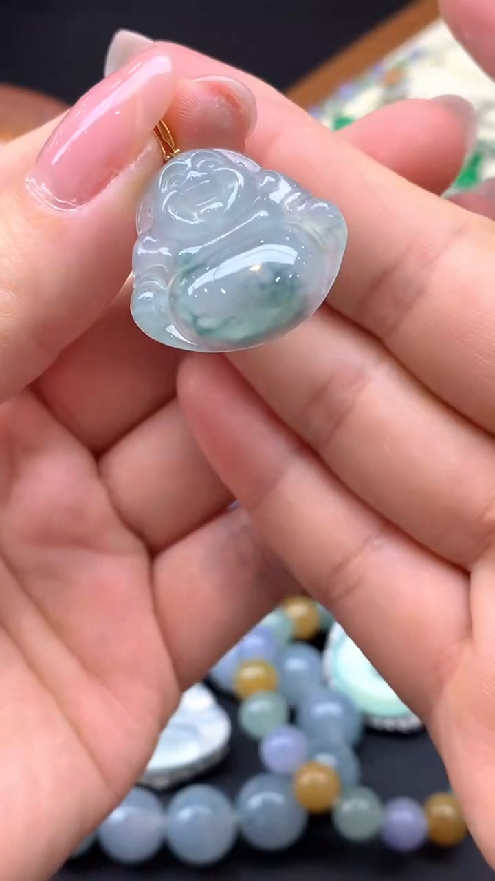 【闪购商品】翡翠颈饰未镶嵌93-天然翡翠