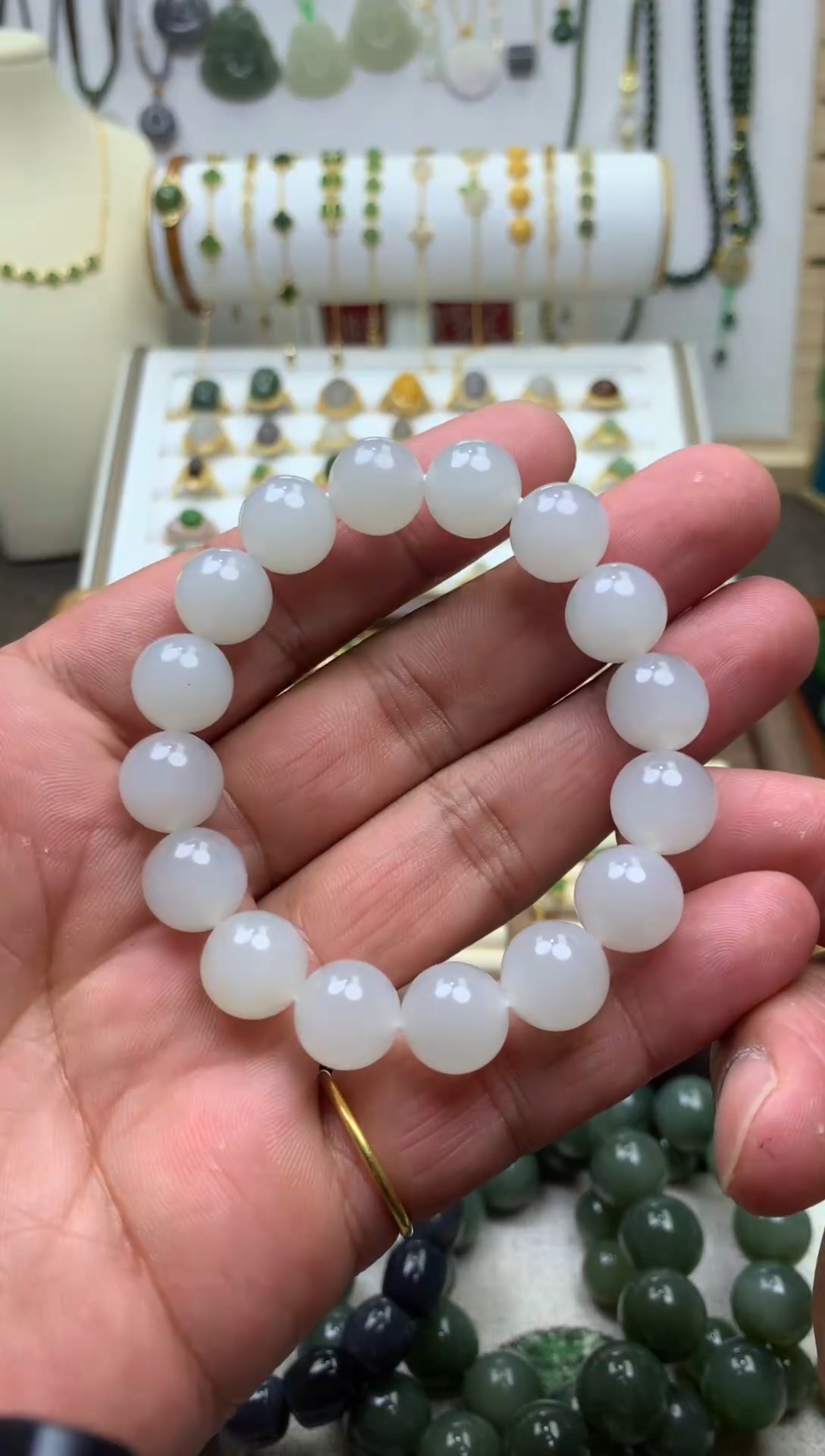 【闪购商品】和田玉耳饰银S925镶嵌白玉卡12M